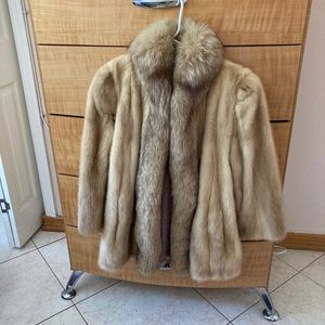 Queen Anne Mink Fur Coat (m-l)